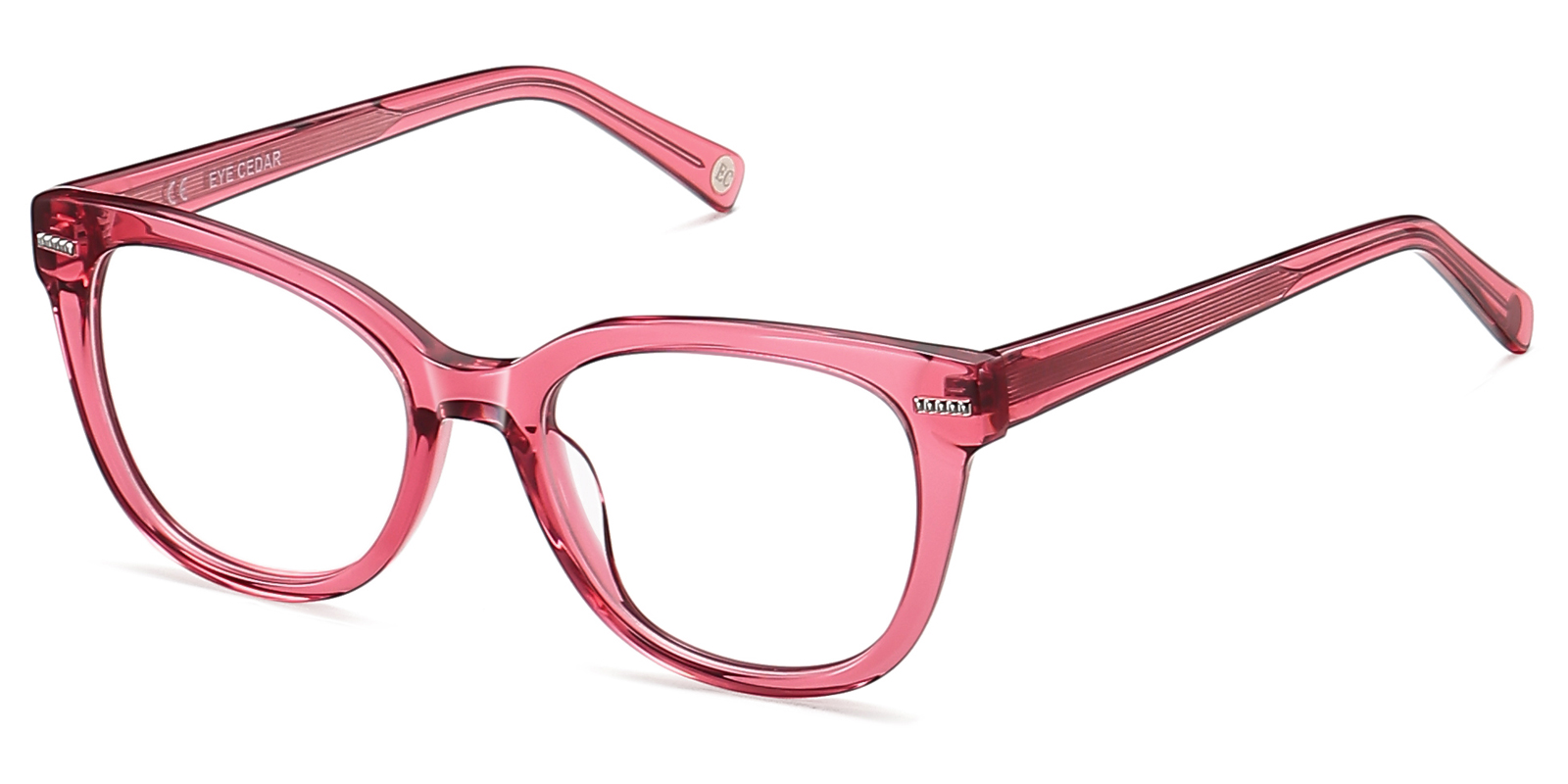 8775RE-Elmi Okulary-czerwony