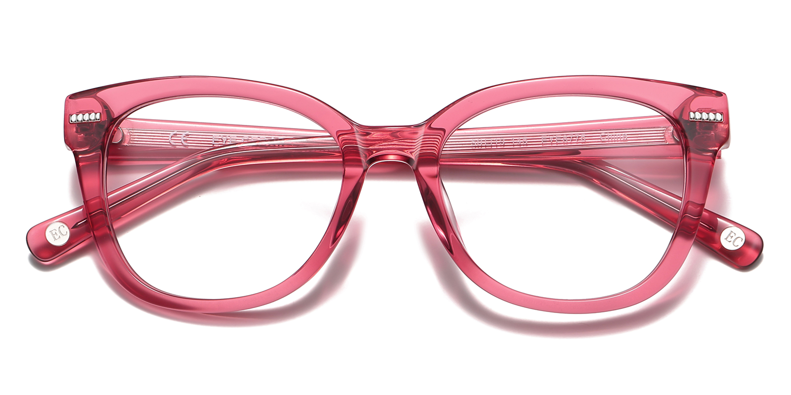 8775RE-Elmi Okulary-czerwony