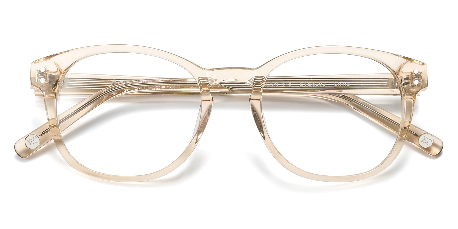 8990CG-Yeder Okulary-szampan